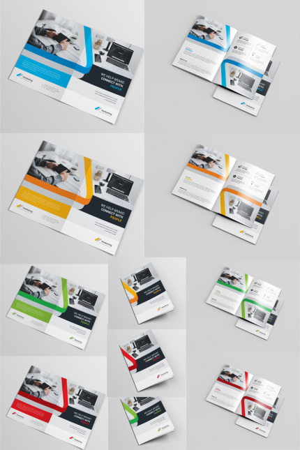 Kit Graphique #97031 Entreprise Bi-fold Divers Modles Web - Logo template Preview