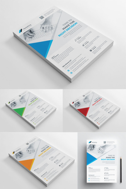 Kit Graphique #97037 Corporate Flyer Divers Modles Web - Logo template Preview