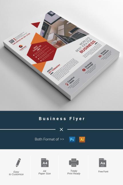 Kit Graphique #97121 Flyer Corporate Divers Modles Web - Logo template Preview
