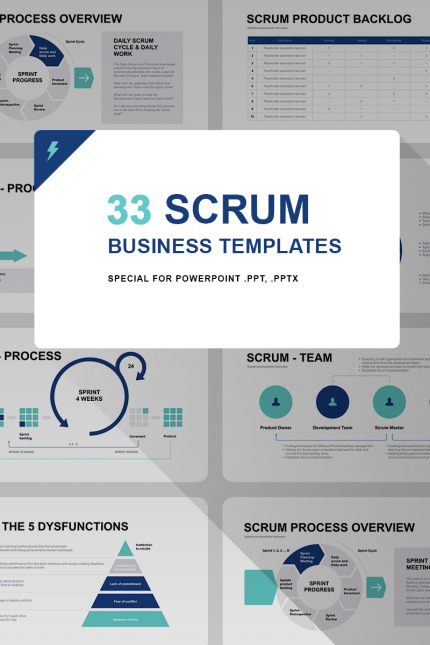 Kit Graphique #97163 Scrum Modle Divers Modles Web - Logo template Preview