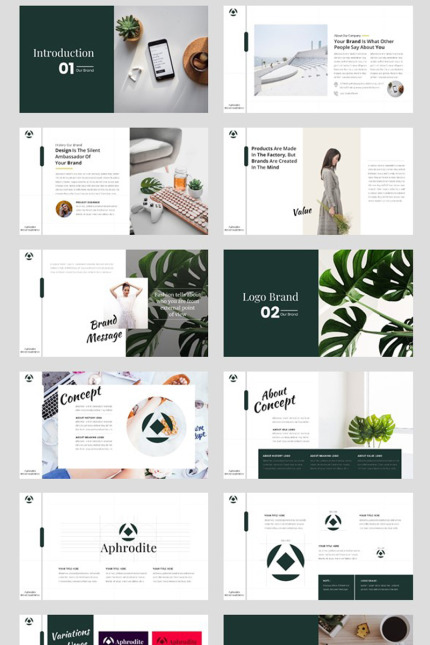 Kit Graphique #97174 Brand Identity Divers Modles Web - Logo template Preview