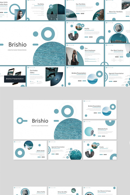Kit Graphique #97187 Company Creative Divers Modles Web - Logo template Preview