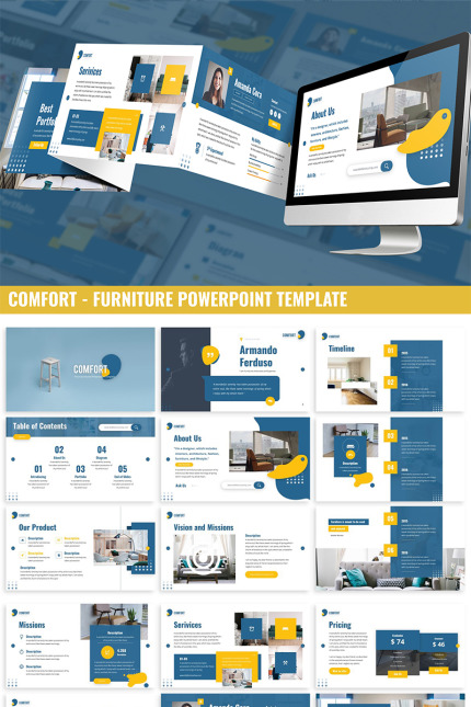 Kit Graphique #97189 Furnu=iture Design Divers Modles Web - Logo template Preview