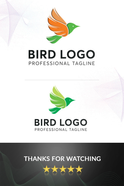 Kit Graphique #97406 Bird Charit Divers Modles Web - Logo template Preview