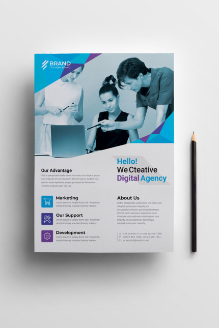 Kit Graphique #97449 Prospectus Entreprise Divers Modles Web - Logo template Preview