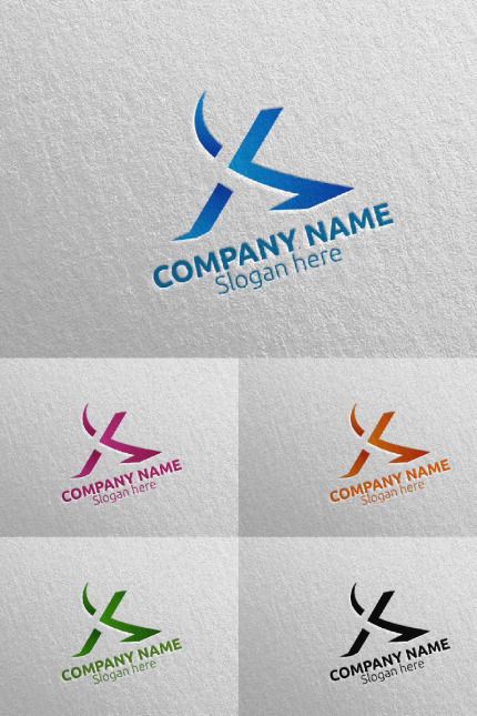 Kit Graphique #97620 Letter X Divers Modles Web - Logo template Preview