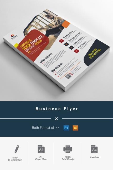Kit Graphique #97666 Psd Flyer Divers Modles Web - Logo template Preview