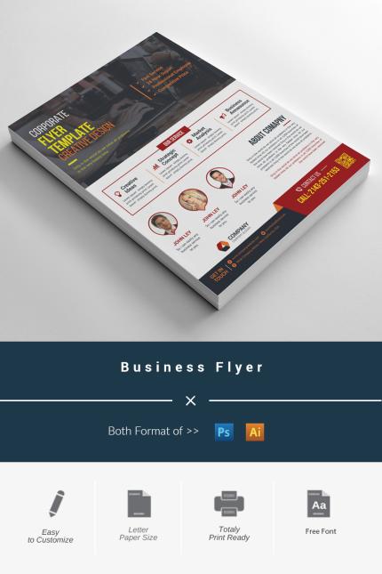 Kit Graphique #97667 Psd Flyer Divers Modles Web - Logo template Preview