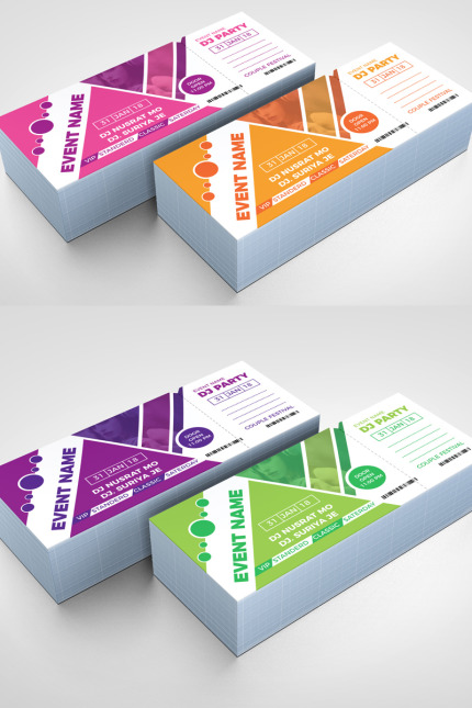 Kit Graphique #97673 Ticket Event Divers Modles Web - Logo template Preview