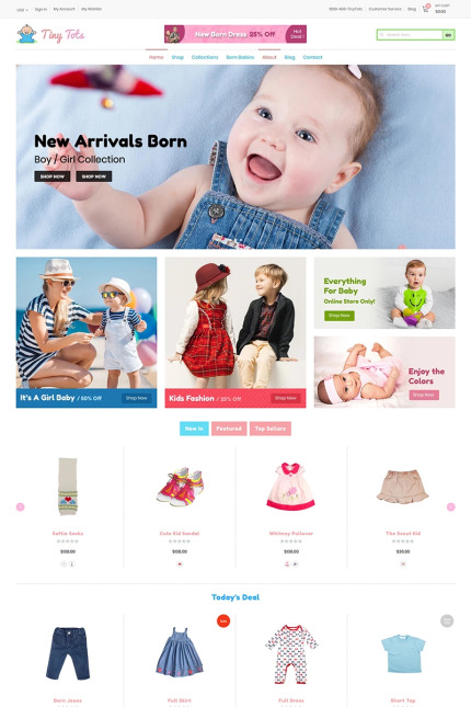 Kit Graphique #97753 Babies Store Divers Modles Web - Logo template Preview