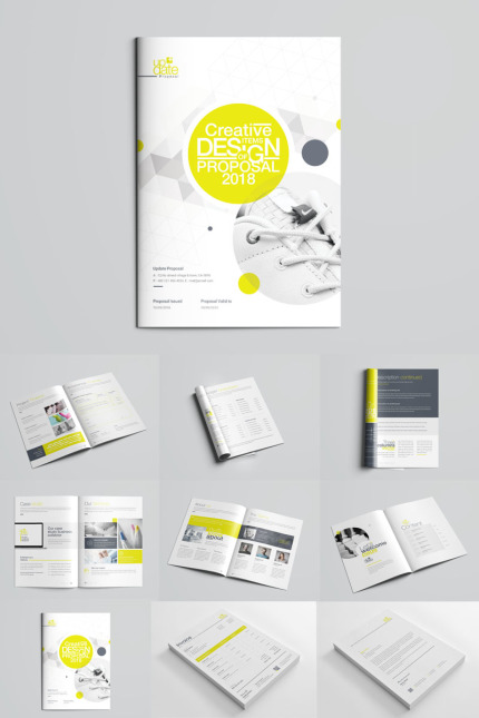 Kit Graphique #97755 Proposal Template Divers Modles Web - Logo template Preview