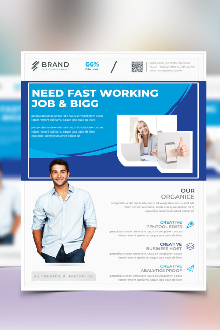 Kit Graphique #97775 Flyer Corporate Divers Modles Web - Logo template Preview