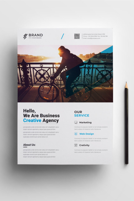 Kit Graphique #97793 Flyer Corporate Divers Modles Web - Logo template Preview