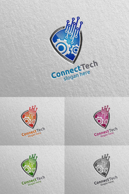 Kit Graphique #97842 Logo Technologie Divers Modles Web - Logo template Preview