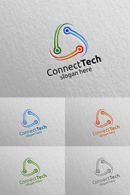 Kit Graphique #97851 Logo Technology Divers Modles Web - Logo template Preview