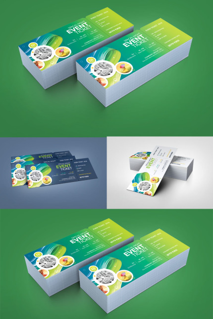 Kit Graphique #97885 Ticket Event Divers Modles Web - Logo template Preview