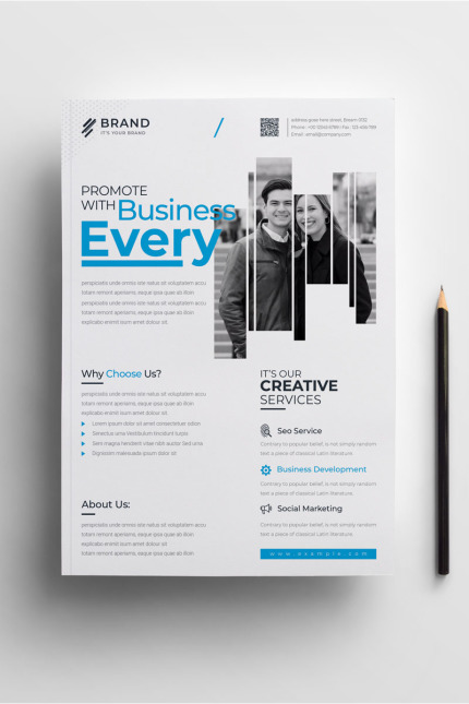 Kit Graphique #97891 Flyer Corporate Divers Modles Web - Logo template Preview
