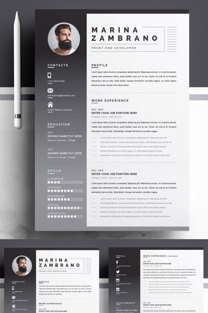 Kit Graphique #97959 1 Page Divers Modles Web - Logo template Preview