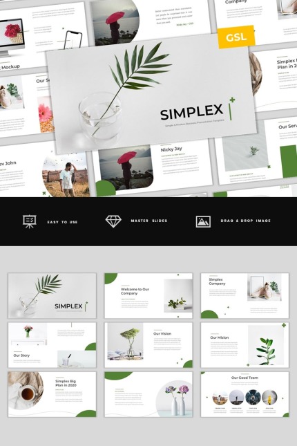 Kit Graphique #97963 Agence Botanical Divers Modles Web - Logo template Preview