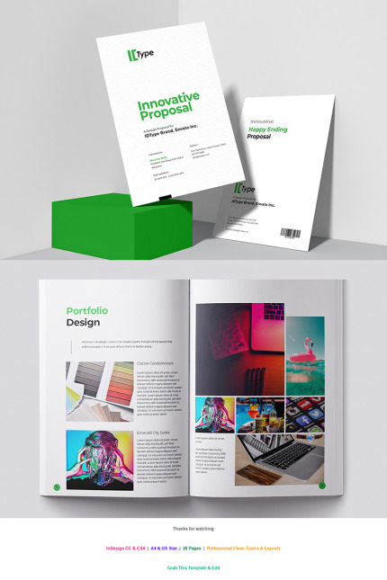 Kit Graphique #98008 A4 Agency Divers Modles Web - Logo template Preview