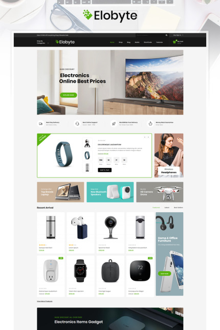 Kit Graphique #98026 Electronics Digital Divers Modles Web - Logo template Preview