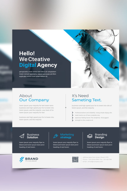 Kit Graphique #98082 Flyer Corporate Divers Modles Web - Logo template Preview