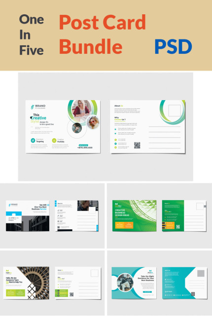 Kit Graphique #98090 Postcard Business Divers Modles Web - Logo template Preview