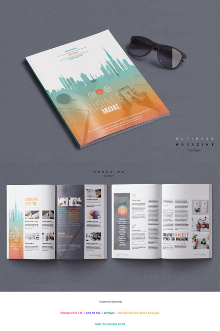 Kit Graphique #98100 A4 Annual Divers Modles Web - Logo template Preview