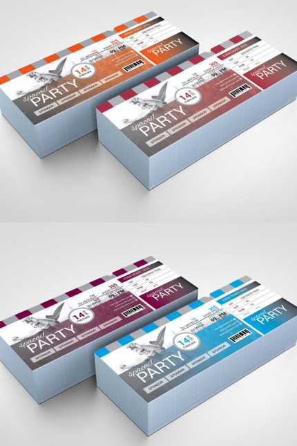 Kit Graphique #98109 Ticket Event Divers Modles Web - Logo template Preview