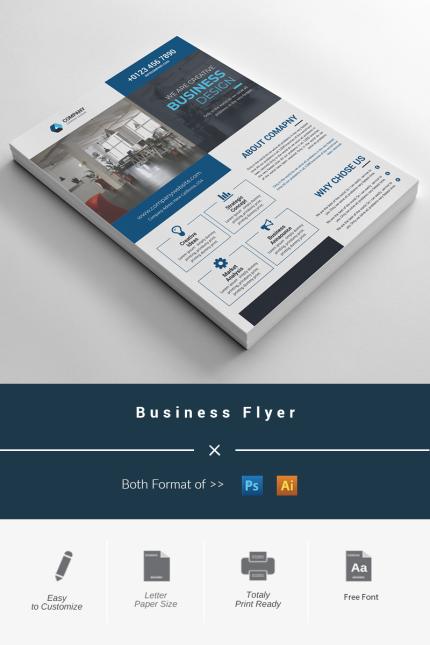 Kit Graphique #98110 Psd Flyer Divers Modles Web - Logo template Preview