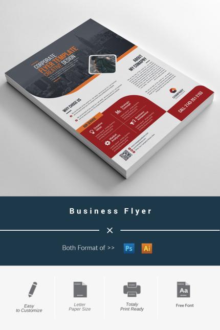Kit Graphique #98112 Psd Flyer Divers Modles Web - Logo template Preview