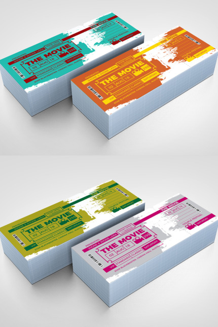 Kit Graphique #98344 Ticket Event Divers Modles Web - Logo template Preview