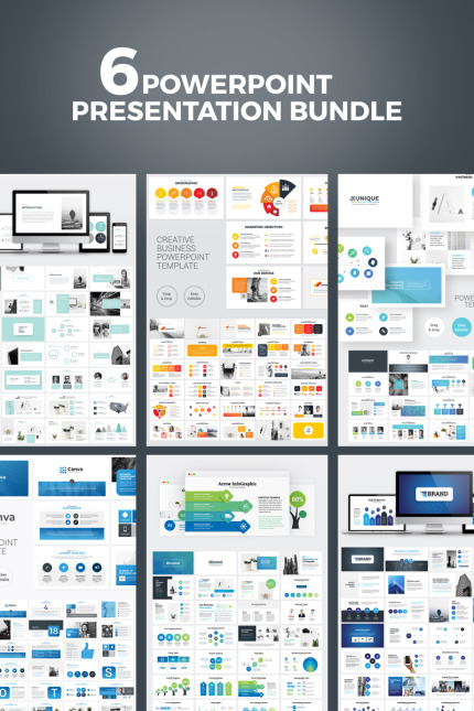 Kit Graphique #98385 Modern Powerpoint Divers Modles Web - Logo template Preview