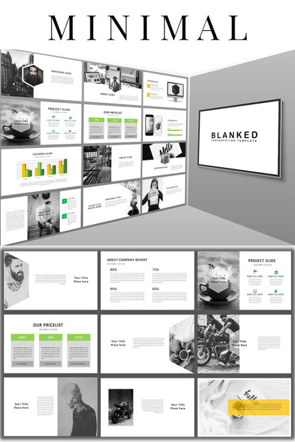 Kit Graphique #98452 Powerpoint Presentation Divers Modles Web - Logo template Preview