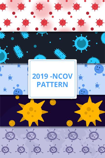 Kit Graphique #98491 Coronavirus Pattern Divers Modles Web - Logo template Preview