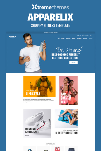 Kit Graphique #98573 Apparelix Fitness Divers Modles Web - Logo template Preview