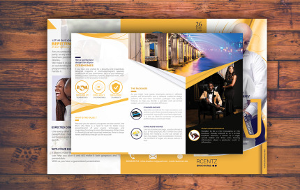 Kit Graphique #98677 Brochure Marketing Divers Modles Web - Logo template Preview