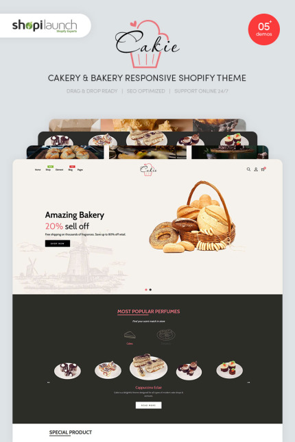 Kit Graphique #98743 Bakery Gateau Divers Modles Web - Logo template Preview